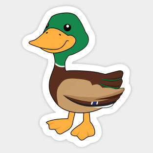 Mallard Duck Sticker